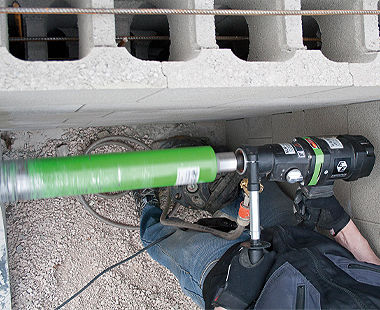 CS Unitec Diamond Core Drill 130/3.2 PO can be hand-held