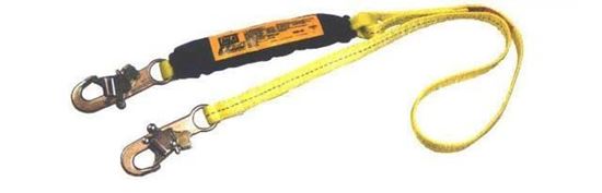 Picture of Shock Absorbing Lanyard 6' / Standard Snap Hook at End