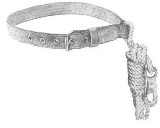 Picture of Safety Belt With Rope