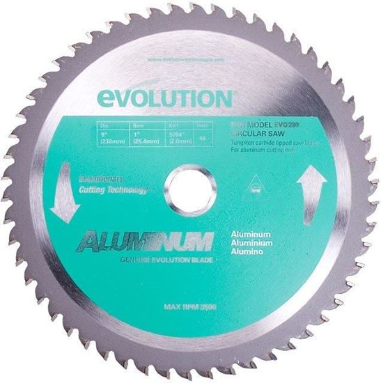 Picture of 9 Aluminum Cutting Saw Blade