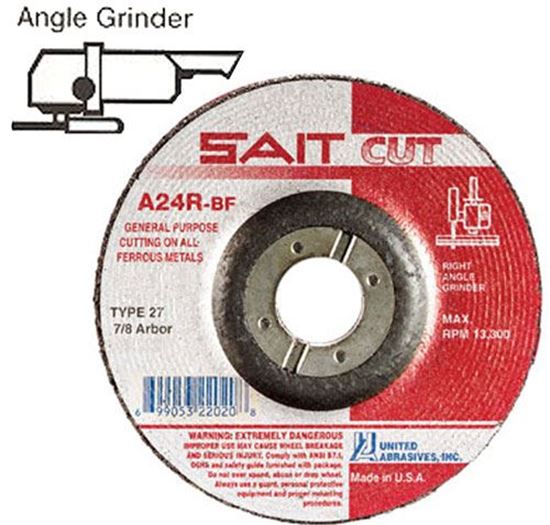 Picture of Grinding Wheel T27 General Purpose 5 X 1/4 X 7/8 / 20070
