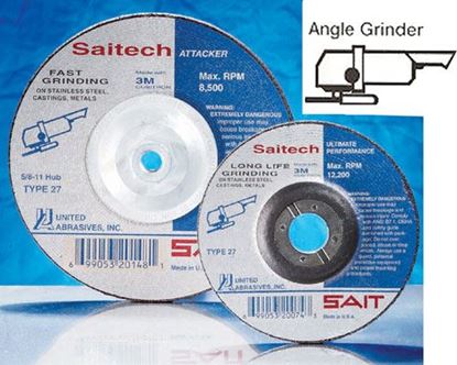 Picture of Grinding Wheel T27 Stainless Steel 4-1/2 X 1/4 X 7/8 / 20046