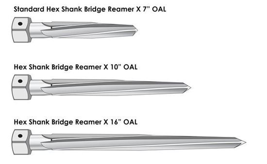 Picture of Hex Shank Bridge Reamers