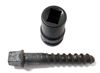 Picture of Rail Road Lag Screw Impact Socket / 1"Dr X 21mm X 28mm Rectangle