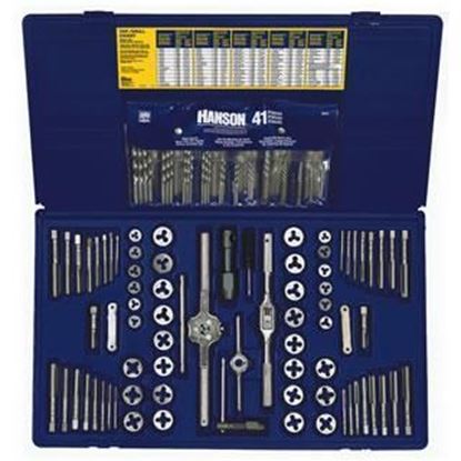 HANSON® 117-pc Machine Screw Tap & Die Set