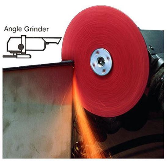 Picture of 3M™ Roloc™ Resin Fiber Disc - 5 X 7/8AH 120X  (Stainless)