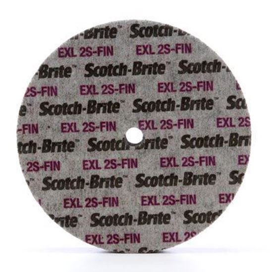 Picture of Scotch-Brite™ EXL Unitized Wheel 6" X 1/4" X 1/2" 2SFN (13741)