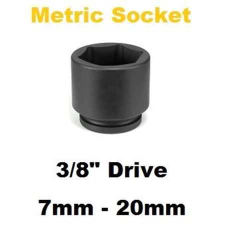 Picture for category 3/8" Drive Metric Standard Impact Sockets