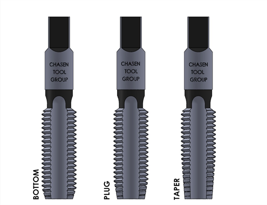 Fractional taps and dies store