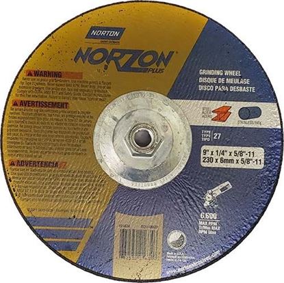 Norton Grinding Wheel 9 x 1/4 x 5/8-11 