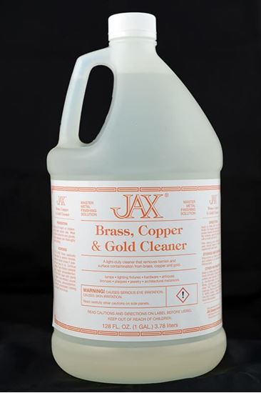 JAX Brass, Copper and Gold Cleaner 1gal