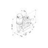 Drawing for CS Unitec MABasic 400 Magnetic Drill With 1-5/8" in Drilling Capacity