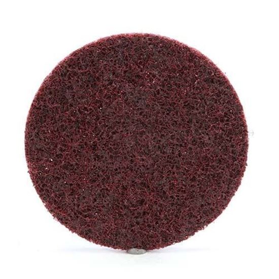 Scotch-Brite™ Roloc™ Surface Conditioning Disc 3" / A Medium / Maroon