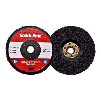 Scotch-Brite™ Clean and Strip XT Pro Disc, TN Quick Change, 4-1/2 in x 5/8 in-11, S XCS
