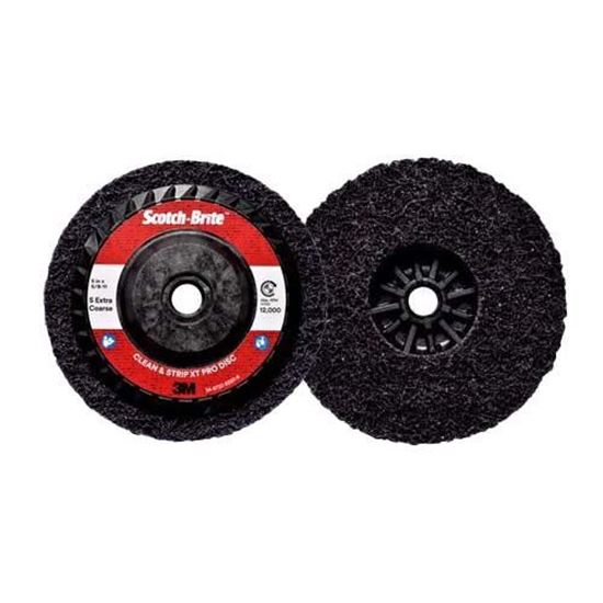 Scotch-Brite™ Clean and Strip XT Pro Disc, T27 Quick Change, 5 in x 5/8-11 in, S XCS