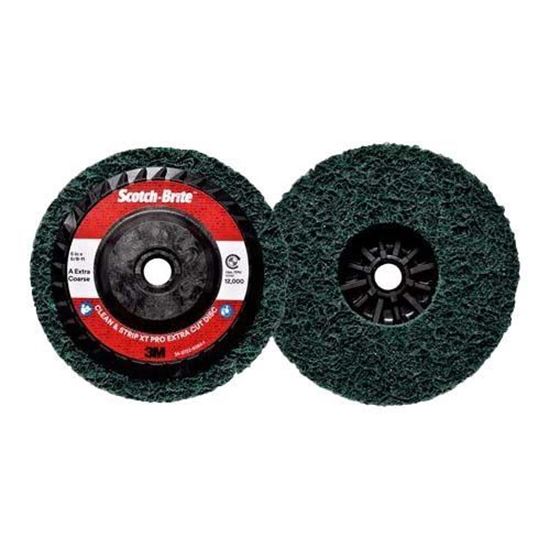 Scotch-Brite™ Clean and Strip XT Pro Extra Cut Disc XC-RD, T27 Quick Change, 5 in x 5/8 in-11, A XCS