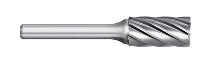 Cylindrical Carbide Burrs - Radius End - Aluminum Cut