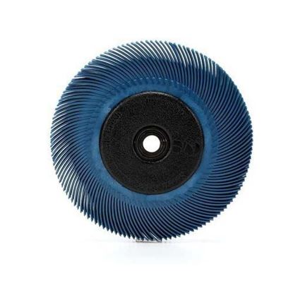 Scotch-Brite™ Radial Bristle Brush 6" x 7/16" x 1" 400 w/Adapter