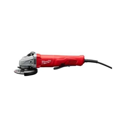 MILWAUKEE 11 Amp Corded 4-1/2 in. Small Angle Grinder Paddle No-lock