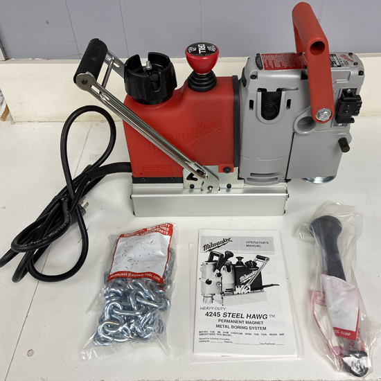 Milwaukee 4245 Steel Hawg Metal Boring System With Permanent