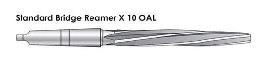 7/16" Diameter x 10" OAL Bridge Reamer
