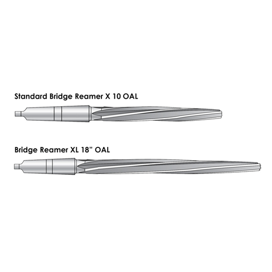 Bridge Reamer 1-7-16 Diameter