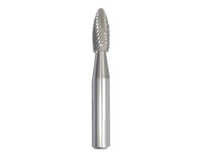 SK-6938 Carbide Burr Flame Shape 1/8" X 1/4"