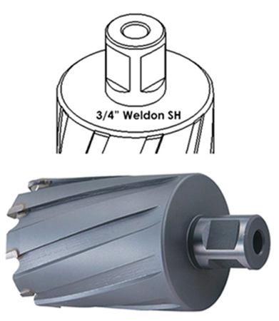 Picture for category Carbide Tipped Annular Cutters Under 2-1/2" Diameter