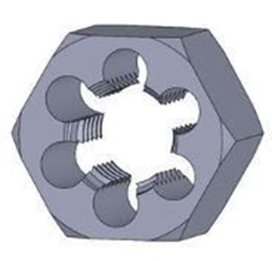 Thread Hex Die 5-1/2" - 8