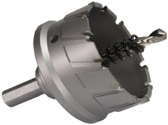 2-5/8" Diameter Carbide Tipped Hole Cutter